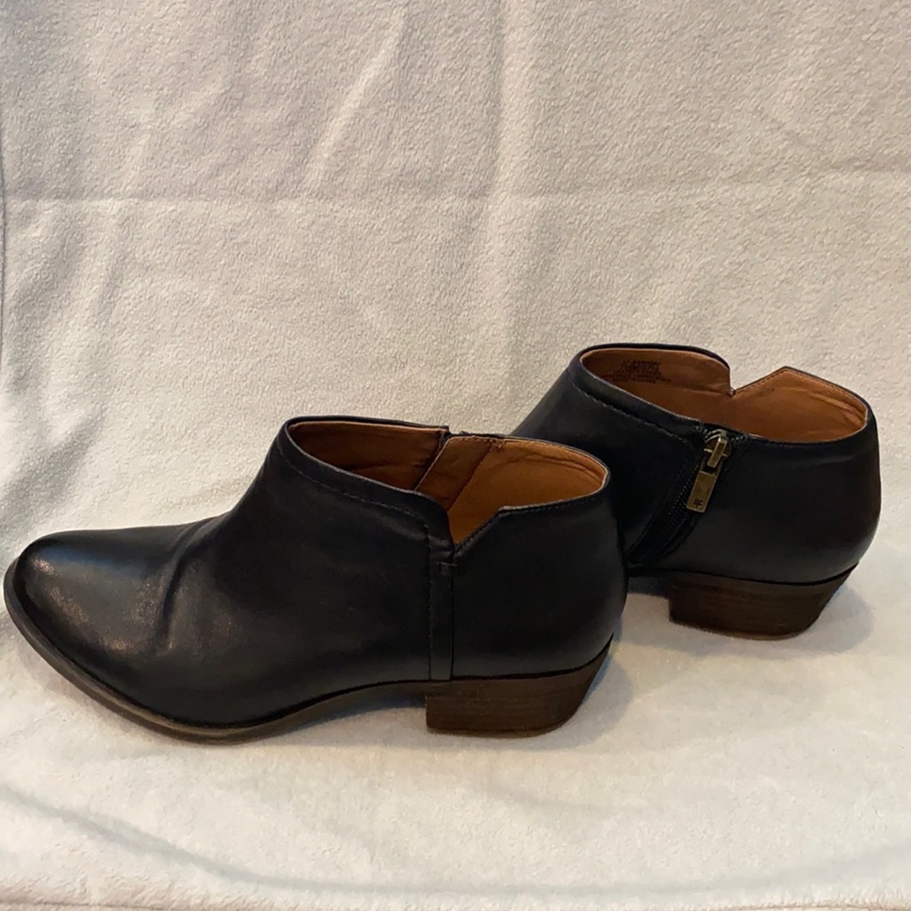 black Lucky Brand leather booties